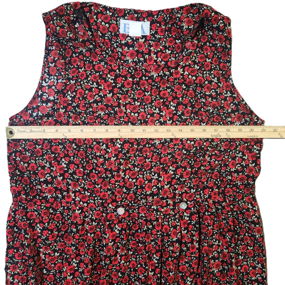 BFA Classics Womens Floral Maxi Dress Size 1X - Picture 6 of 7